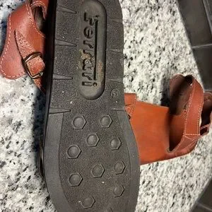 Ferrari men’s sz 46/12 brown leather sandals. EUC!! Ferrari | Shoes | Ferrari Mens Sz 462 Brown Leather Sandals  main image 4